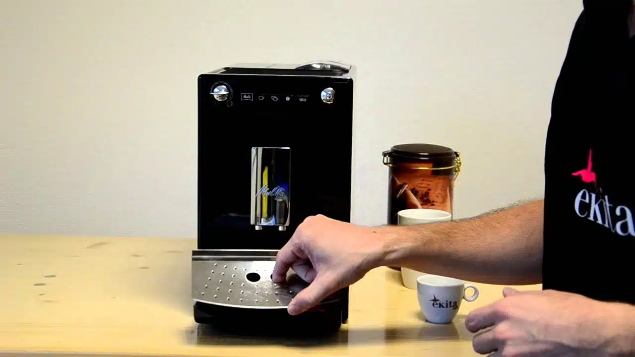 Utiliser la machine à café Melitta e950-222